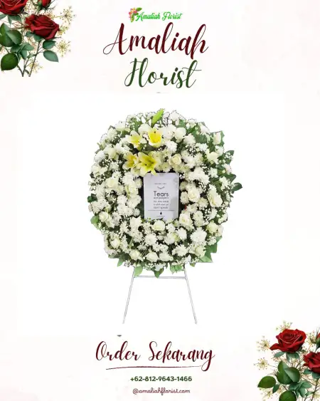 Krans Bunga Duka Puncakbaru